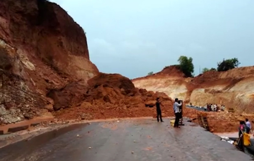 Mudslide at Ottinene